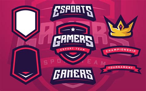 online templates for esports logos